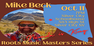 Roots Music Masters Series presents Mike Beck Oct. 11 in Silver City