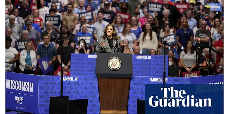 Kamala Harris attacks Trump over ‘immoral’ abortion bans at Wisconsin rally