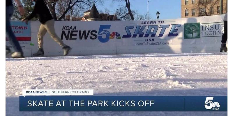 Skate in the Park returns to Downtown COS- Meet Santa, see U.S. figure skaters and CC Tigers hockey