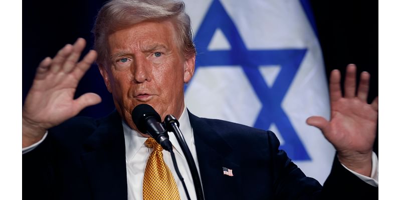 Trump tells Jewish voters they have 'no excuse' for supporting Harris