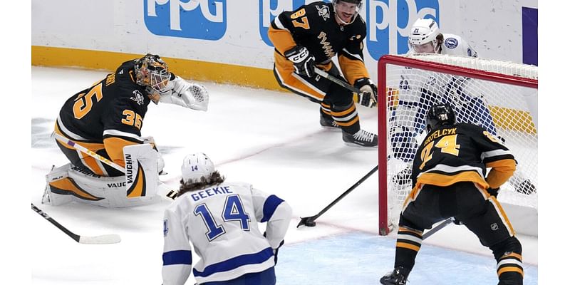 Brayden Point’s OT winner helps Lightning rally past Penguins, 3-2