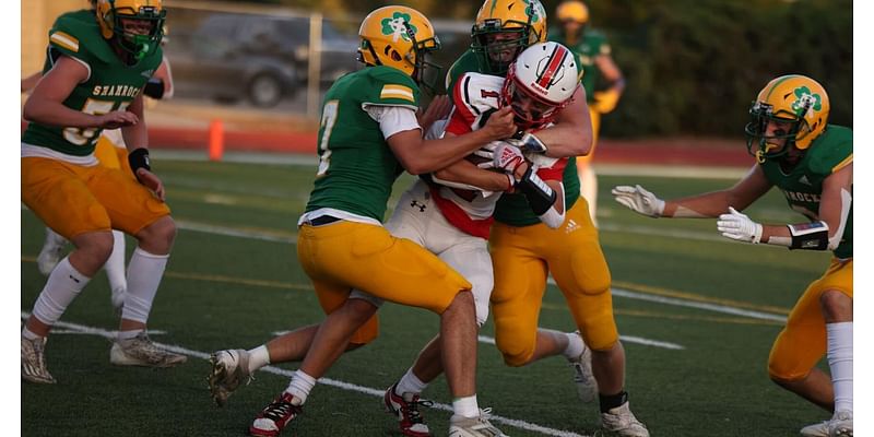 Scotus football gets bounce back win over Aurora at home, Shamrocks improve to 3-1