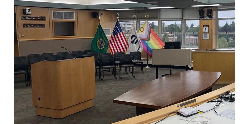Pierce County Council member opposes Pride flag display in meeting room