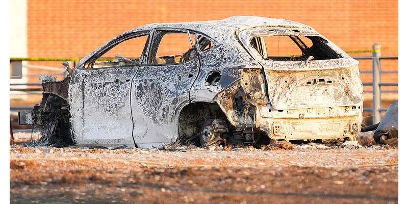 Human remains found inside SUV that officials say caused Texas pipeline fire