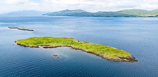 Buy your own island for £125,000: Uninhabited Scottish isle perfect for farming or fishing gets regular visits from otters, seals and porpoises