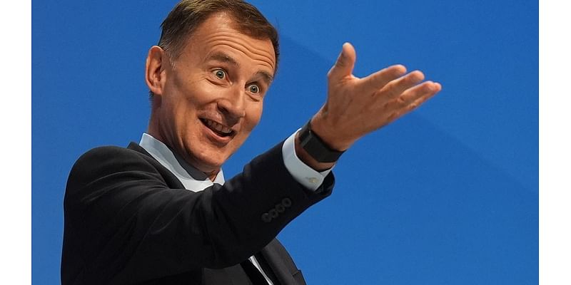 Jeremy Hunt warns Labour could make 'catastrophic' Budget mistakes that hammer growth amid alarm that Rachel Reeves could borrow an extra £60billion and rewrite debt rules to splurge on projects