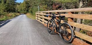 Riding the rail trail to Saranac Lake