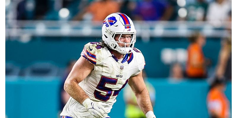 LB Baylon Spector is the next man up to start on defense for the Bills