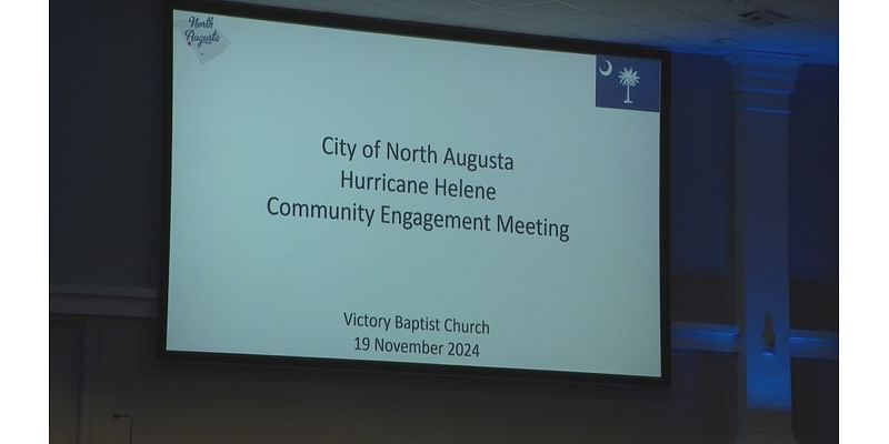 North Augusta city leaders host meeting about debris pickup plan