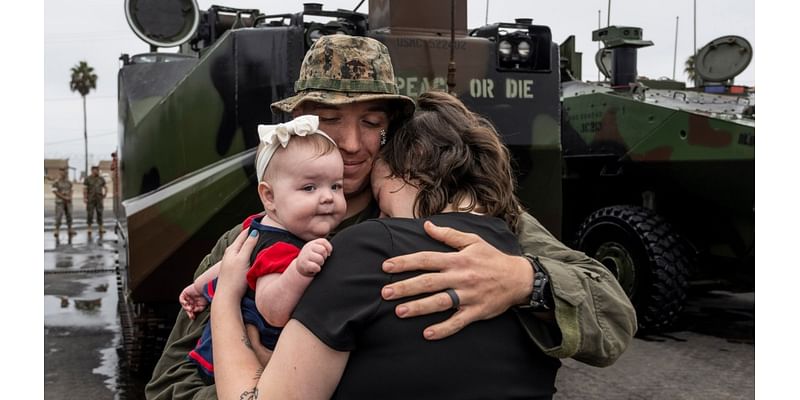 A first for the Marines and Camp Pendleton as ACVs return from Indo-Pacific deployment