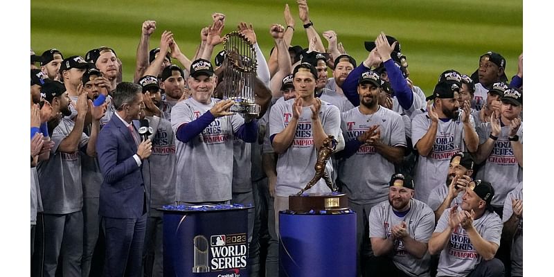 How hard is it to repeat as World Series champ? Texas just made it 24 seasons in a row without one