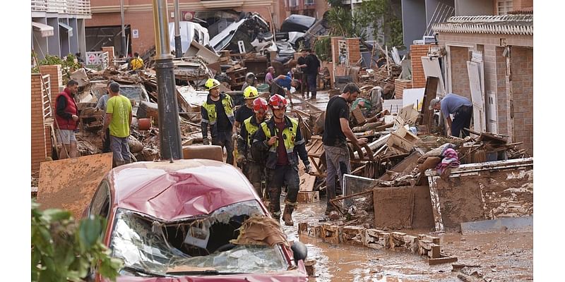 Spanish PM asks EU for help as country suffers aftermath of catastrophic floods