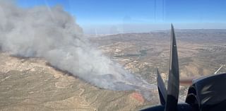 McCain Fire in Southeastern San Diego County 95% Contained