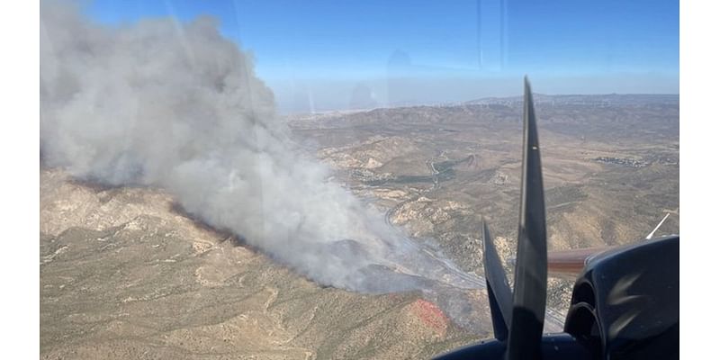 McCain Fire in Southeastern San Diego County 95% Contained