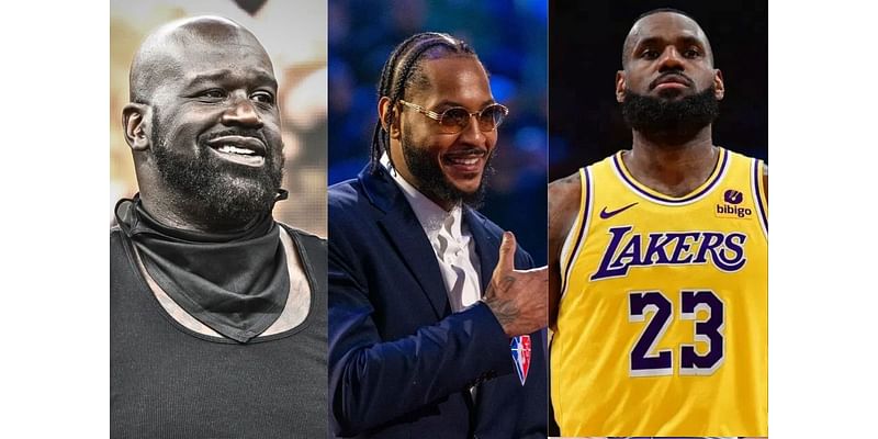 Amid Shaq & LeBron Ownership Rumors, Carmelo Anthony Reveals Why Most Legends Avoid Owning NBA Teams