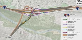 Overhaul of I-25 and Highway 50 interchange in Pueblo begins Monday