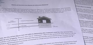 Fort Myers residents receive letters about checking water pipe material