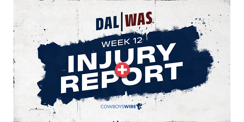 Final Week 12 Injury Report: Cowboys' Kearse doubtful, Washington rules out CB Forbes