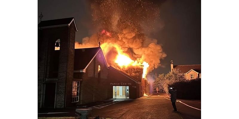 Wexford parish raises money for church in Northern Ireland after arson attack