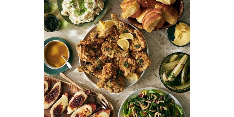 The craggiest, crunchiest, juiciest fried chicken Thanksgiving