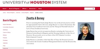 Longtime Harris County community activist, Judge Zinetta Burney, dies at 83