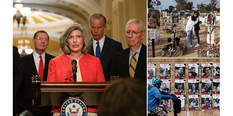 Senate Republicans mark Oct 7 attack 1 year out as Israel-Hamas war continues