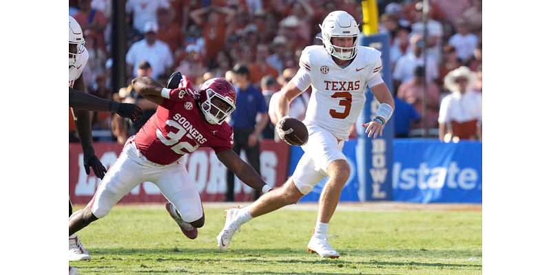 Favorite flips in Texas-Georgia college football showdown