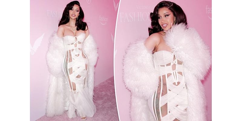 Cardi B’s skin-baring Victoria’s Secret Fashion Show 2024 look could’ve come straight from the runway