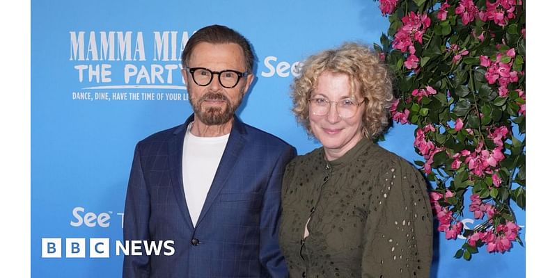 Abba's Björn Ulvaeus married by Sandi Toksvig to Christina Sas