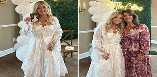 Watch Bride's Reaction to Seeing What Mom Did With Her 1988 Wedding Dress