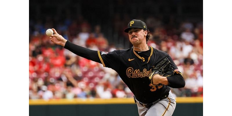 Pirates' Paul Skenes dominates Reds for 3rd time in win