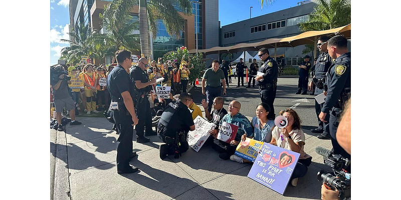 Nurse labor dispute at Hawaii hospital escalates with 10 arrests