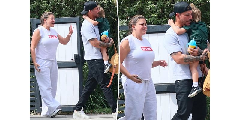 Brittany Cartwright and Jax Taylor put on a united front for their son Cruz amid ‘difficult’ divorce