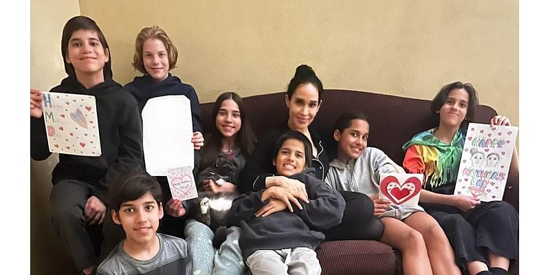 'Octomom' Nadya Suleman, 49, reveals she's become a grandmother as her son welcomes baby girl