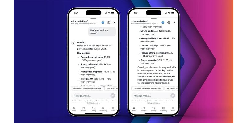 Amazon launches Project Amelia, an AI assistant for third-party sellers