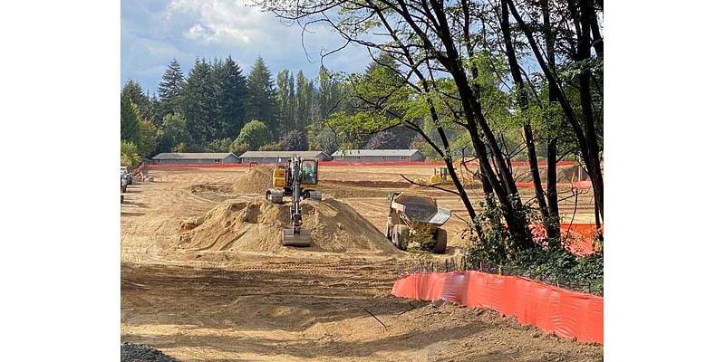 Why was that large land parcel cleared along southbound I-5 near Olympia? Here’s the answer