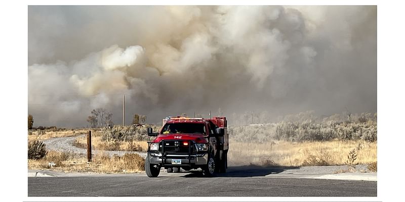 Grass Fire Threatens Wind River Homes, Planes Respond