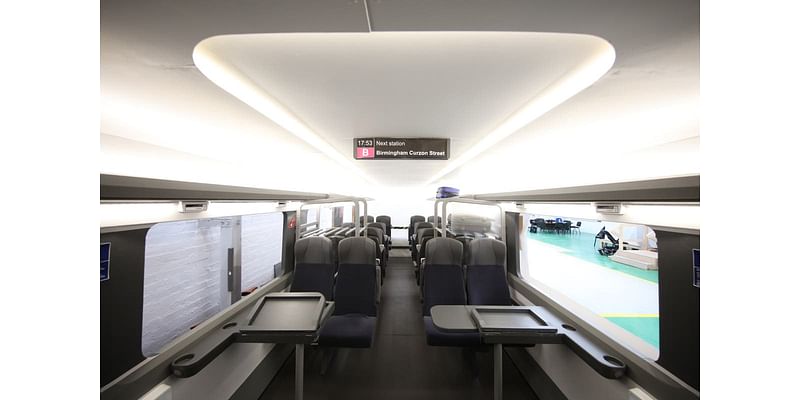 HS2 high speed trains to Euston will be 'most comfortable' on UK rail network with 87cm of legroom