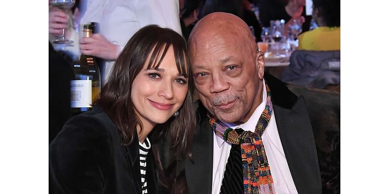 Rashida Jones pays tribute to late father Quincy Jones