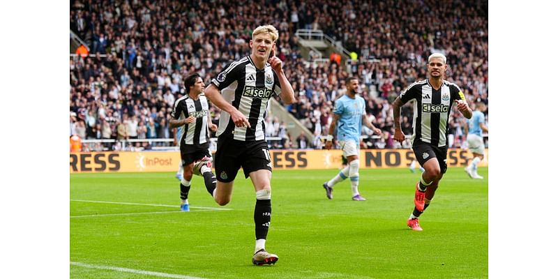 Eddie Howe says ‘the love’ helped Anthony Gordon take a point from the champions