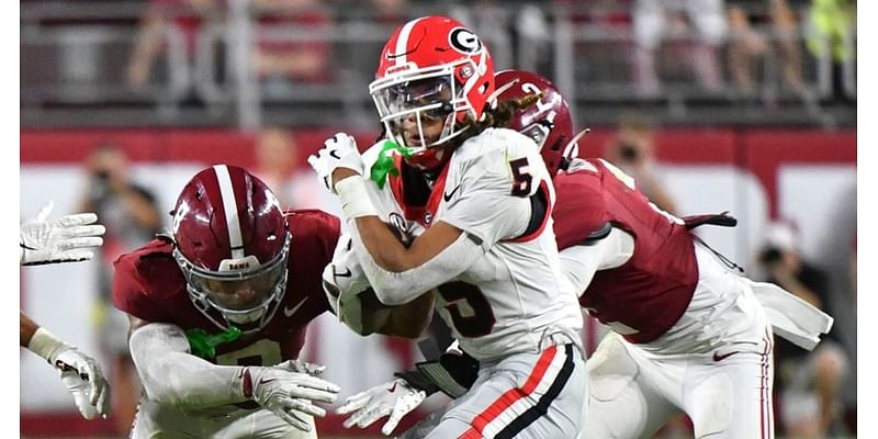 Georgia drops but stays in top 5 of Week 6 Coaches Poll