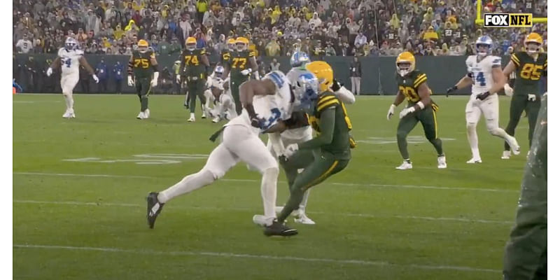 Brian Branch ejection video: Lions safety tossed after targeting hit on Bo Melton