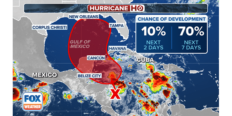 Chance of development continues to increase for tropical disturbance in Caribbean, Gulf of Mexico