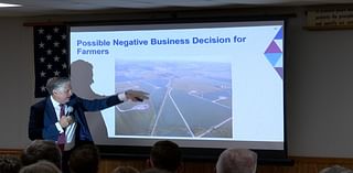 Peoria County residents discuss opposition to windmill farms