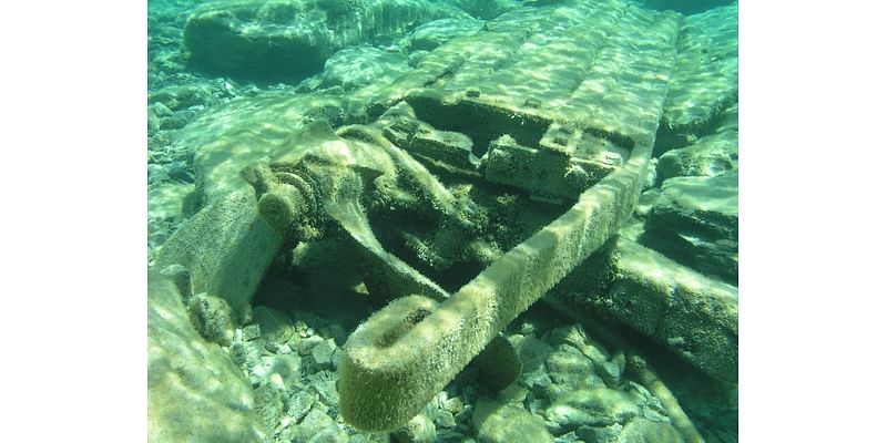 Fishing tug ran ashore 116 years ago after breaking propeller on a Lake Huron reef