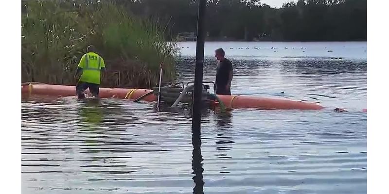 Apopka installing 'Tiger Dams' to keep rising waters from threatening homes