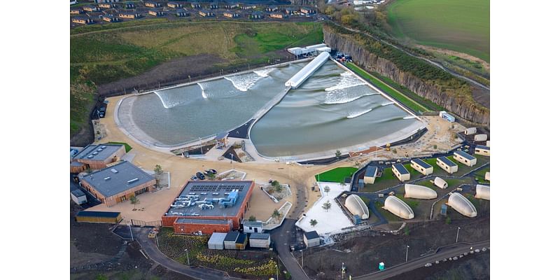 Scotland’s first inland surf destination to open with Europe’s largest wave pool