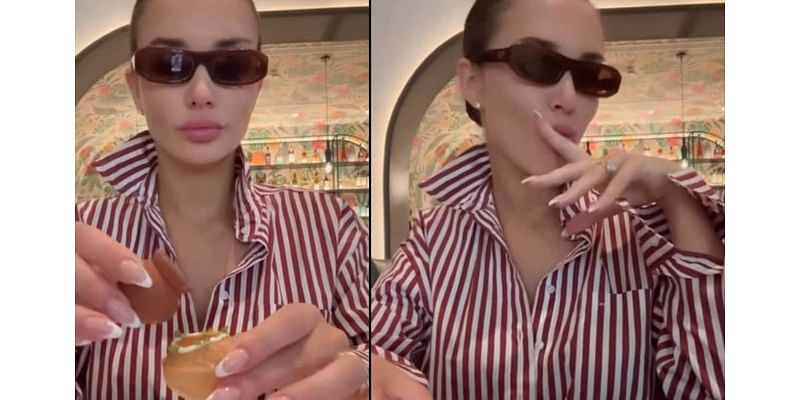 Watch: Amy Jackson Celebrates Diwali By Enjoying Pani Puri In Dubai