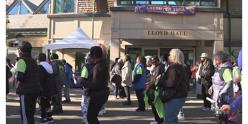 Hundreds of senior citizens get moving in Philadelphia Corporation for Aging's annual Senior Strut