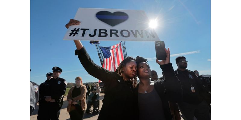 Officer injured at Ferguson protest shows improvement, transferred to rehab